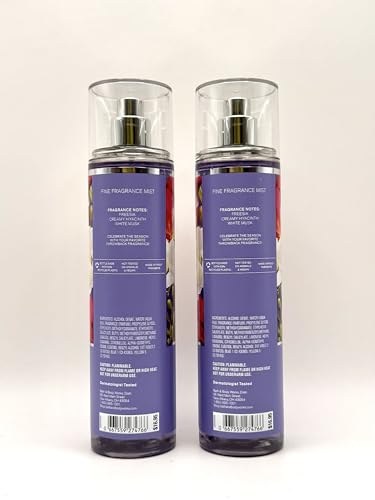 Bath and Body Work Freesia Fine Fragrance Mist, 8 Fl Oz, Set of 2
