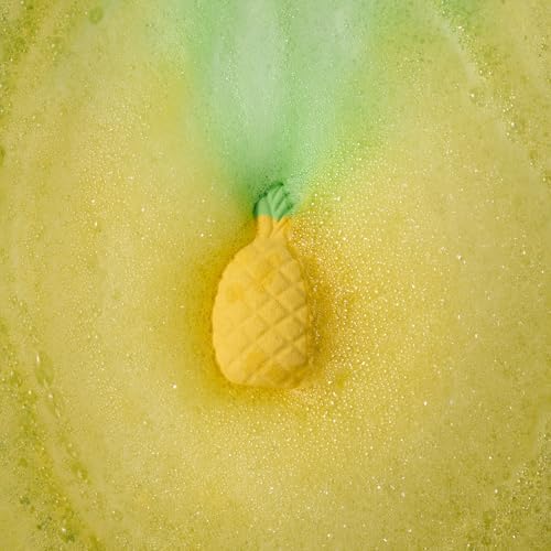 6 Fruit-Shaped Bath Bombs for Kids with Toys Inside β Colorful, Natural, Non-Toxic, Skin Safe Bath Fizzies Handmade Gift Set for Birthdays & More