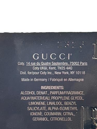Gucci Guilty Sample Perfume Eau De Toilette Men Spray Pour Homme MINI SMALL Travel Size 1.5 ML / 0.05 - set of 3