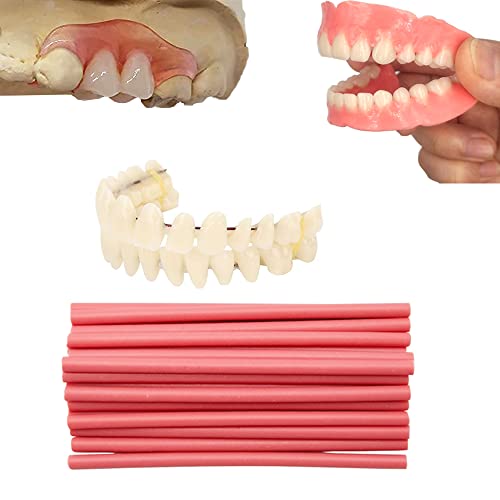 Denture Material Kit for Repair Missing Teeth or DIY Full Denture Fake Teeth