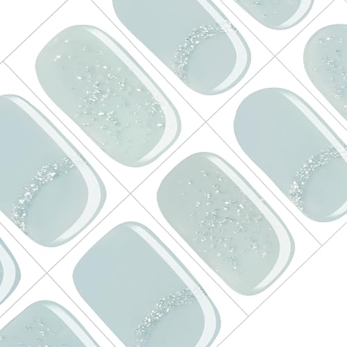 GelMala Gel Nail Strips Rosy Pink Solid Color Gel Nail Stickers Salon-Quality, Long Lasting, Easy to Apply & Remove -Gel Nail Strips for Nails Manicure Nail Wraps,Easy for begginners (Rosy Blush)