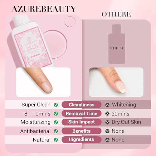 AZUREBEAUTY Dip Powder Nail Kit 16 Colors Glitter Pink with Top/Base Coat Activator Nail Remover Professional Dip Powder Liquid Set for Home Salon Gifts