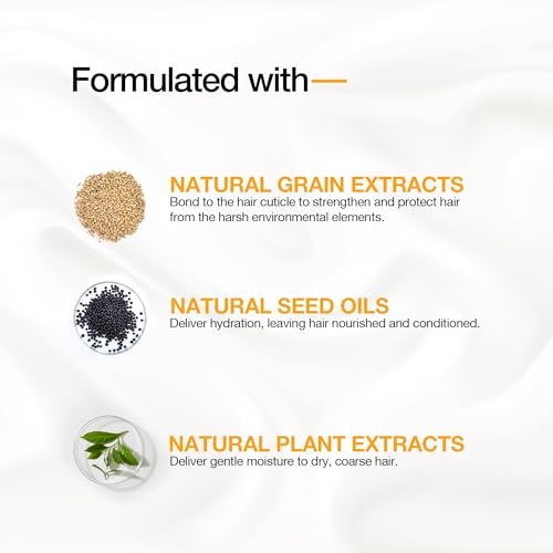 GK HAIR Hydrate Moisturizing Conditioner for Dry Damaged Colored Hair Protection Deep Conditioning with Argan Oil Keratin Frizz Control Smooth Healthy All Hair Sulfate Free Women and Men – 10.1 Ounce