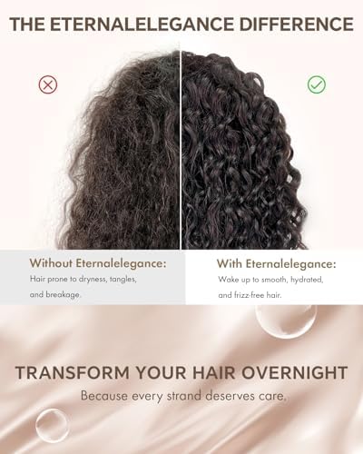 Silk Bonnet for Sleeping Women Double Layer HYALURONIC Acid Infused Satin Bonnet with Tie Band Sleep Cap for Curly Hair