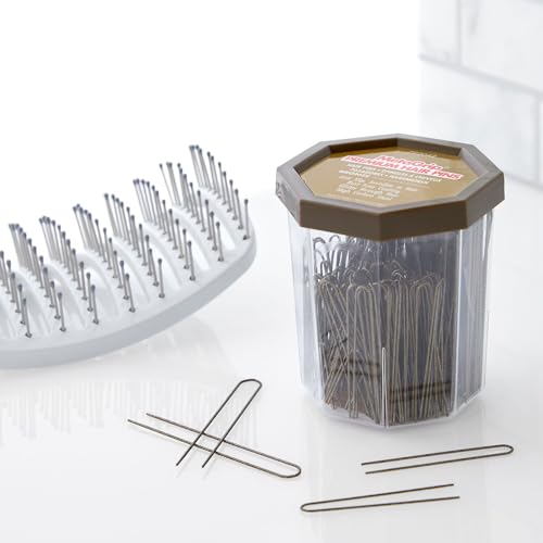 MetaGrip Premium Bronze Hair Pins (175 Count, Pack of 1)
