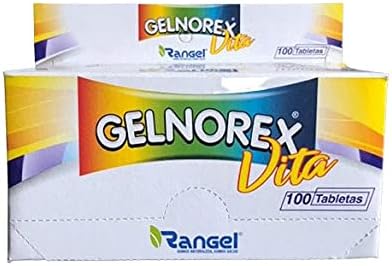 Rangel Gelnorex Vita Adults Vitamin B Supplement 100 Tablets,100 Count (Pack of 1)