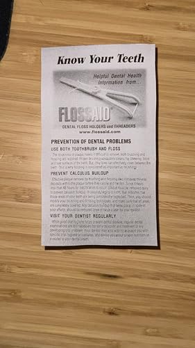 Dental Floss Holder - 3 Pack (Assorted Colors)