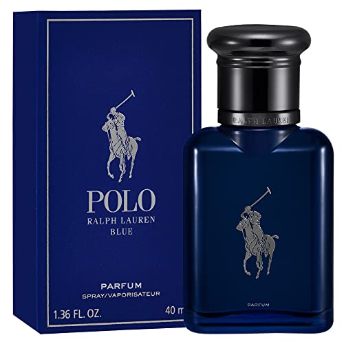 RALPH LAUREN FRAGRANCES - Polo Blue - Parfum - Men's Cologne - Aquatic & Fresh - With Citrus, Oakwood, and Vetiver - Intense Fragrance
