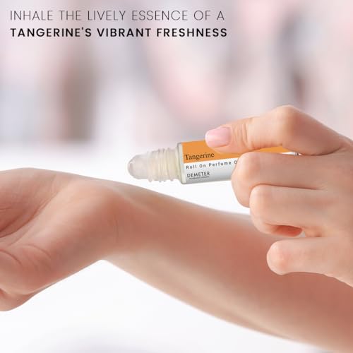 DEMETER Tangerine Roll On Perfume Oil, 0.33 Oz, Long-Lasting