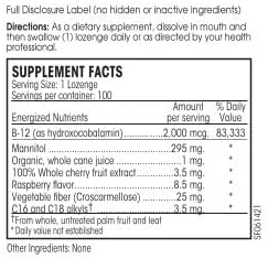 Perque Activated B-12 Guard (2000 mcg, 100 lozenges)