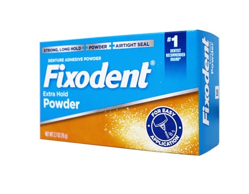 Fixodent Powder Extra Hold 2.7 Oz. (Pack of 3)