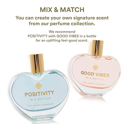 POSITIVITY in a bottle | Fresh Perfume for women | Vegan Gifts for women | Women's Eau de Parfum Spray 75ml - 2.5 fl oz.