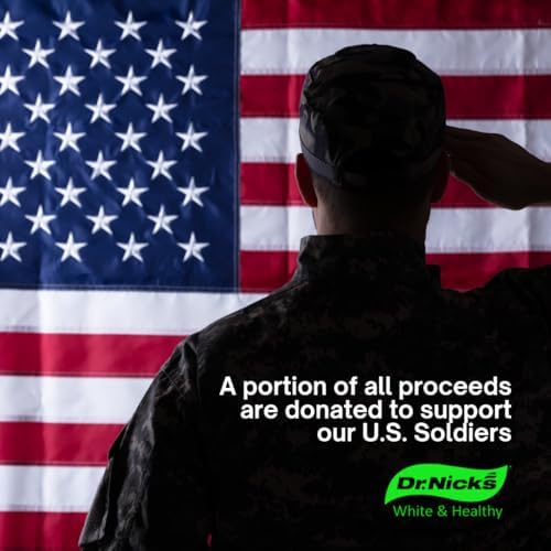 Dr. Nicks White & Healthy The Big Clean Large Toothbrush Medium Soft - Bulk Toothbrushes (4 Pack) - Dentist Designed Deep Gum Toothbrush - Large Head Medium Soft Toothbrushes for Adults