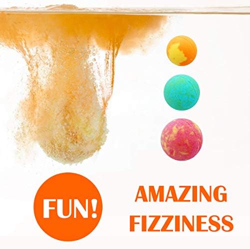 Bath Bombs for Kids with Toys Inside for Girls Boys - Surprise Bubble Bath Fizzies Vegan Essential Oil Spa Bath Fizz Balls Kit Dry Skin Moisturize, Handmade 12 Set