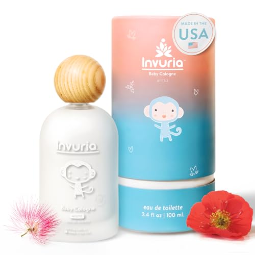 Afeto Baby Cologne | Alcohol-Free Cologne | For Boys & Girls | Baby Eau de Toilette | Newborn Perfume | 3.4 oz | 100 mL