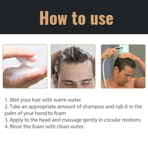 Root Activator Shampoo, Hair Growth Root Activator Shampoo, For Anti-Hair Loss, Natural Formula for Men and Women(100ML)