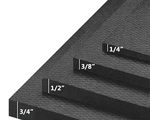 American Floor Mats Ultimate Stand-Alone Gym Mats 10% Blue 3' x 4' - 1/2" Thick