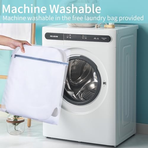 Full Body Bath Pillow for The Bathtub, Thick Bathtub Cushion with a Laundry Bag, Luxury Bathtub Pillow That Provides Support for The Head, Neck and Back, Measuring 51" x 17"