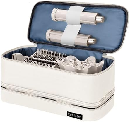 Double Layer Storage Case For Shark Flexstyle, Travel Carrying Case For Shark 430/440 Flexstyle, Organizer Bag For Shark Flexstyle/Dyson Airwrap Styler Attachments