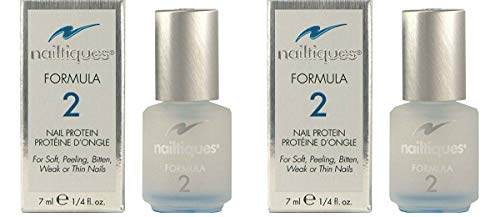Nailtiques Nail Protein Formula 2, 0.25 oz ( Pack of 2)