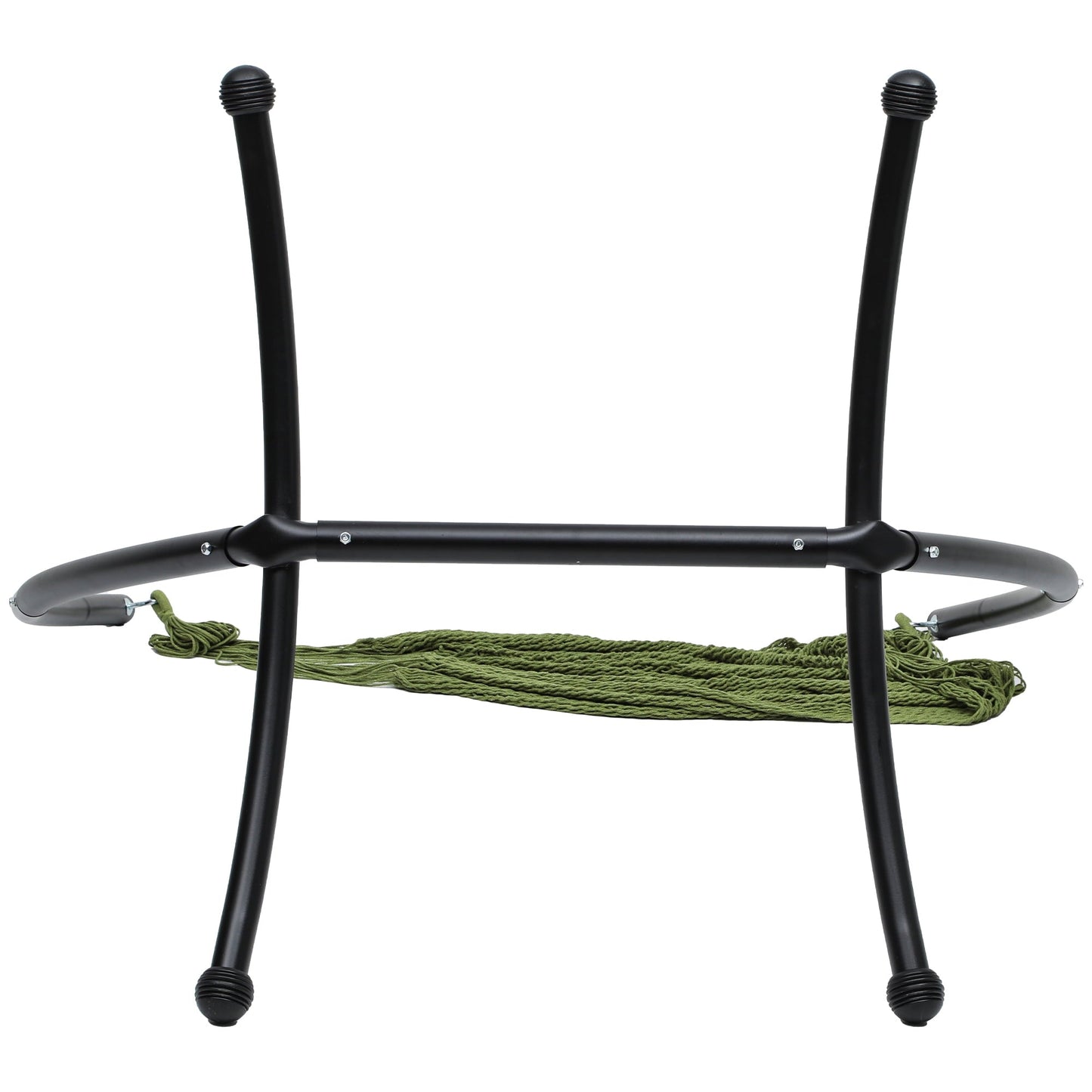 Uforic Hammock Patio Swing with Stand, Weatherproof and Comfortable Pillows, Crafted from Steel, Green