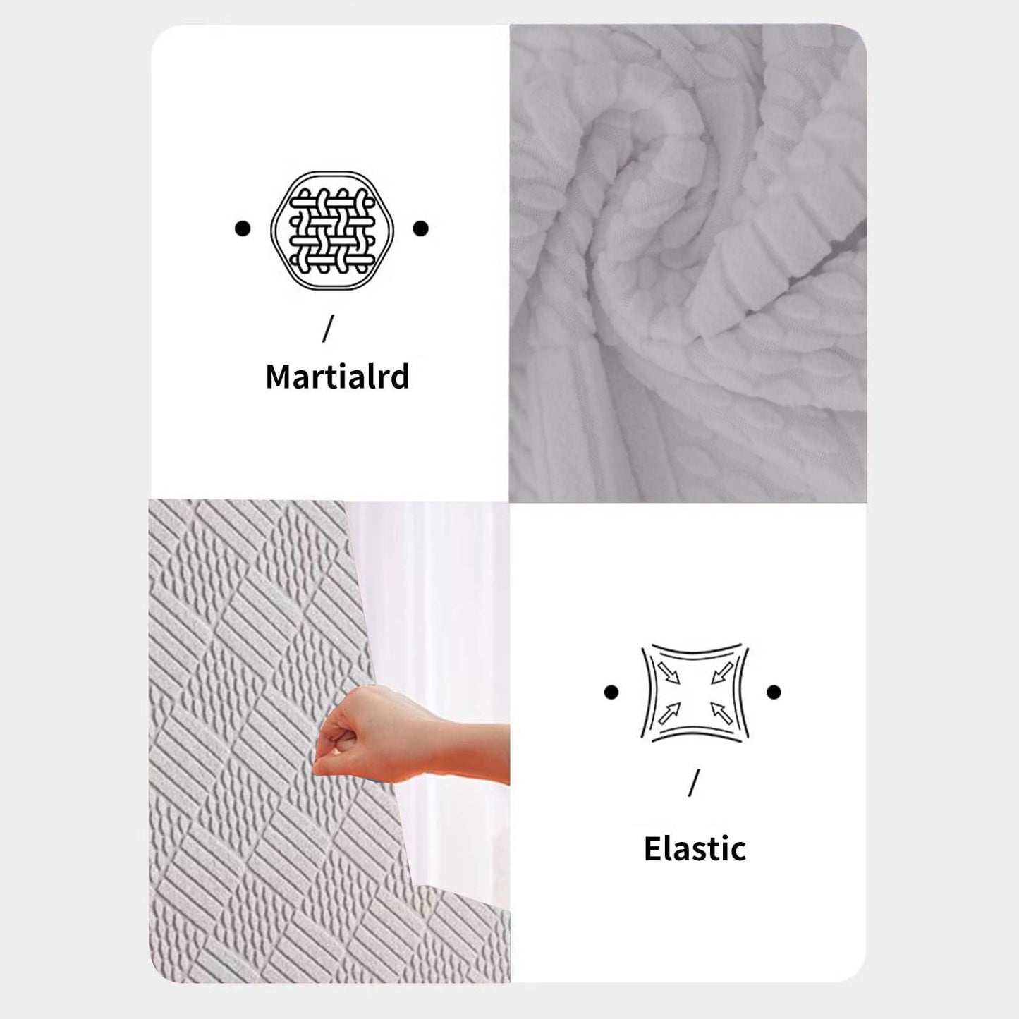 sruoe High Back Chair Cushions, Patio Chair Back Cushion, Chair Cushions, Seat Cushions Back Pad, Indoor Outdoor Chaise Lounge Back Pads for Home, Office Cushion, Nylon,Spandex