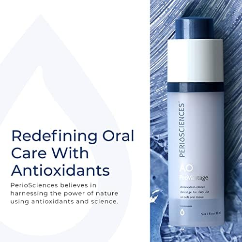 PerioSciences AO ProVantage Dental Gel with Antioxidants – Oral Gum Gel – Oral Care to Maintain Gum Health, 1 fl. Oz / 30ml