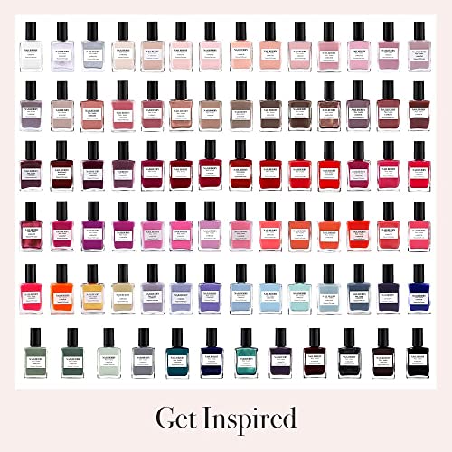 Strengthen & Breathe Oxygenated Base Coat and Nail Strengthener | 2-in-1 Nail Treatment | Boosts Nail Condition and Strength | Vegan | Certified Halal and Cruelty Free | 12-Free | 15 ml