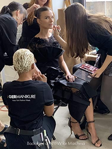 GERMANIKURE Luxury Cuticle Nipper in Leather Case, Double Sharpened, Ethically Made in Solingen Germany