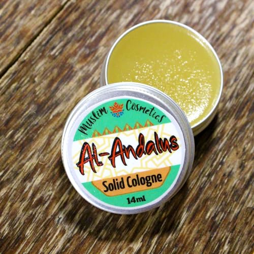Agarwood oil SOLID Cologne | Andalusian Oud | Incense | Halal | Vegan || Made in Canada - Muslim Cosmetics - Al-Andalus 0.5oz / 14ml