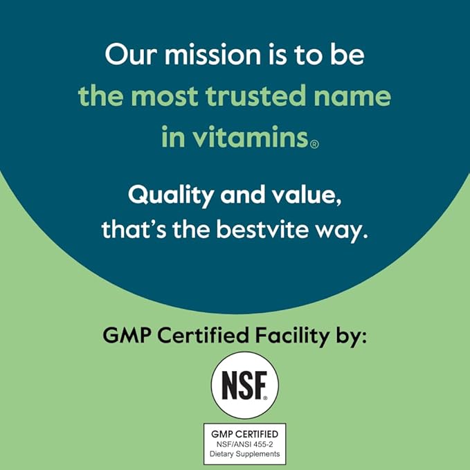 BESTVITE Niacinamide 500mg (240 Vegetarian Capsules) - No Stearates - Vegan - Gluten Free - Non GMO