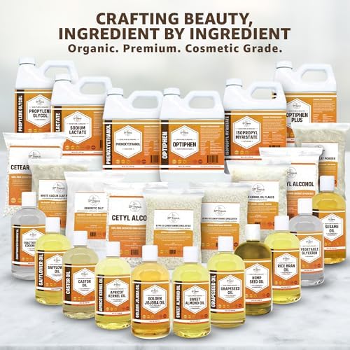 DENDRITIC Salt (2 lbs / 32 oz) Premium Fine Grain for Bath Salts, Scrubs, Exfoliants, Milk Baths & More | Sizes 1 to 5 LBS | (2 Pound)