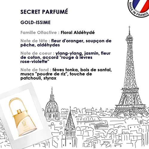 Udv Gold Issime By Ulric De Varens For Women. Eau De Parfum Spray 2.5 OZ