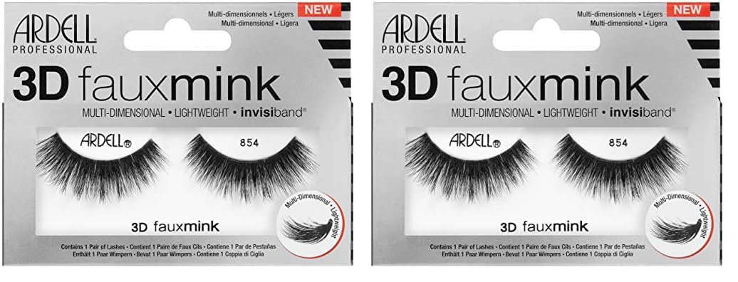 Ardell 3D Faux Mink Lashes 354 (Pack of 2)