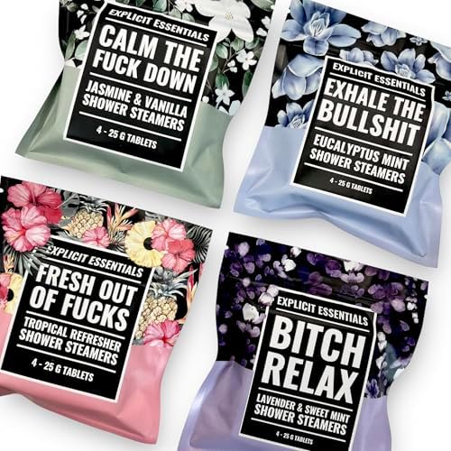 Shower Steamer Gift Set Explicit Essentials