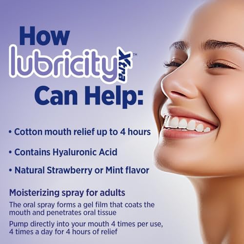 Dry Mouth Spray - Advanced Formula - Hyaluronic Acid and Xylitol, Saliva Substitute Moisturizing Oral Spray, The Most Satisfactory Solution in Dry Mouth Products (2 Fl. Oz., Strawberry)