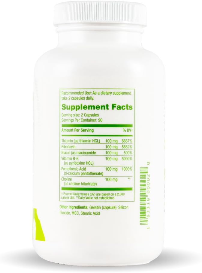 Arches Tinnitus Stress Formula – B-Complex Vitamin for Tinnitus Related Stress, 180 Count Bottle, 3 Month Supply