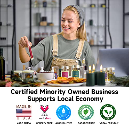 Zoha Floral Allure - Floral Perfume for Women and Men, Alcohol Free Fragrance Oil Mist, Natural Clean Travel Size Parfum, 30ml Spray