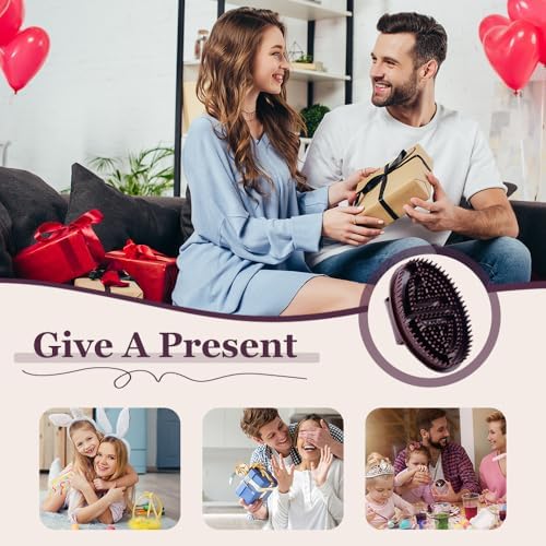 Upgrade Meridian Brush Massage Body, 2025 New Full Body Relaxation Handheld Massage Comb Meridian Brush, Portable Beauty Salon Professional Custom Meridian Comb (Purple)