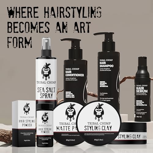 Matte Hair Styling Paste for Men – Medium to Strong Hold, Matte Finish, Easy to Apply & Wash Out – Styling Paste for All Hair Types, Texture & Volume Boost – 80g