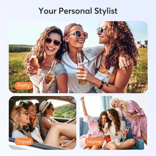 5 in 1 Air Wrap Hair Styler for Women - High-Speed Frizz-Free Hair Dryer Brush, Ion Fast Drying Auto Wrap Cruler, No Heat Damage Air Styler Wrap - Curl, Volumize, Straighten, Gift Idea