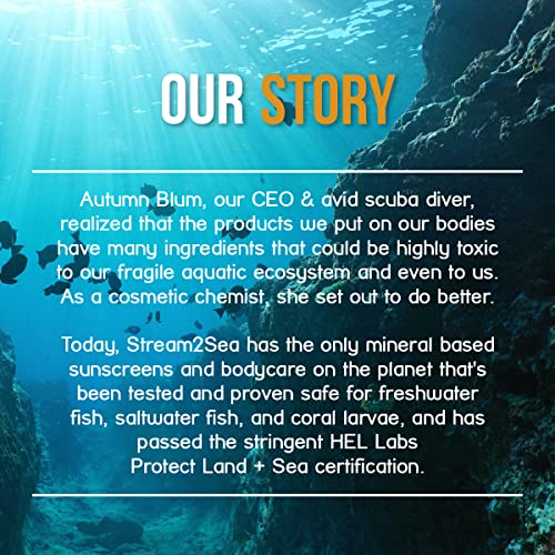 STREAM 2 SEA Boaters and Campers Hair Shampoo, 16 oz Reef Safe, Paraben Free and Fragrance Free All Natural Shampoo For Camping and Boating, Anti Frizz and Color Safe Shampoo