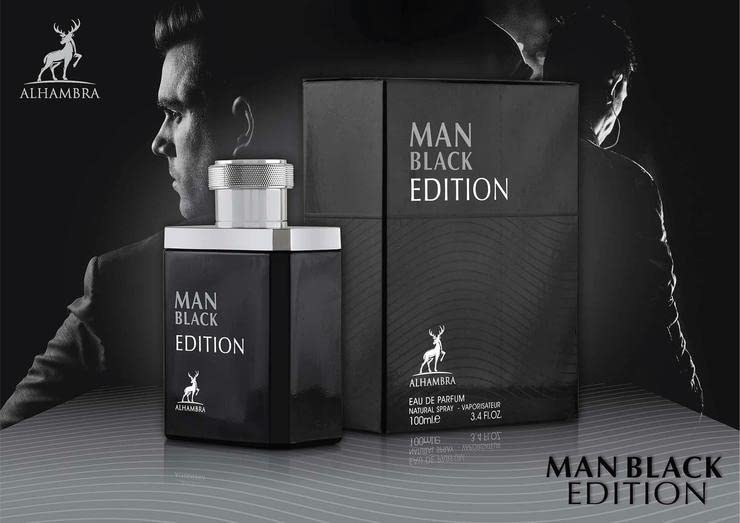 ALHAMBRA MAN BLACK EDITION 3.4 EAU DE PARFUM SPRAY