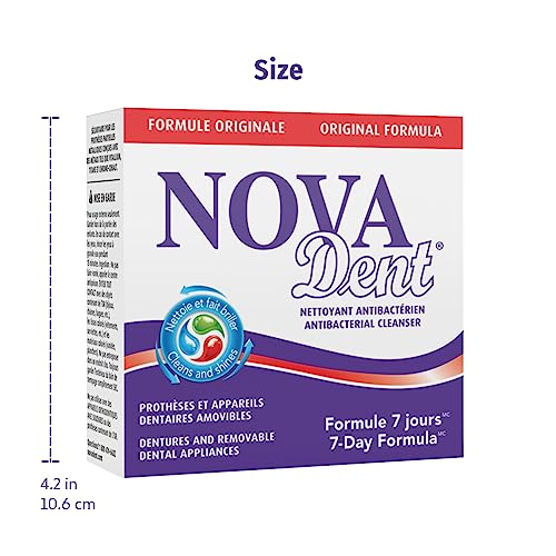 Dentures Cleaner – for Dental Appliances, Retainers, Trays, Mouth Guards, Teeth Aligners - 6 Months (26 sachets)