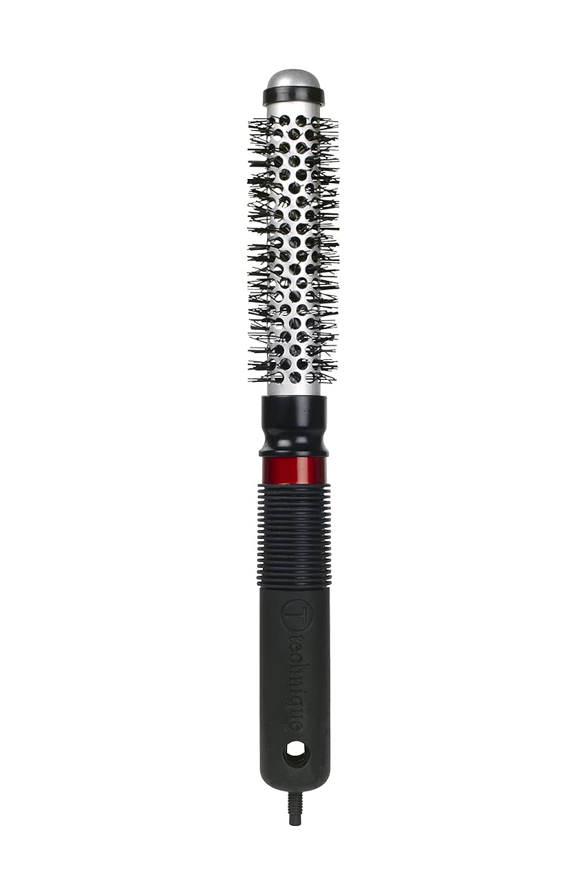Cricket Thermal Hair Brush #300 0.75” for Blow-Drying, Curling, and Styling – Heat-Retaining Barrel with Anti-Static Tourmaline Bristles, Round Thermal Brush, Not Electric, Ideal for All Hair Types
