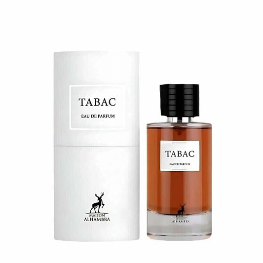 Lattafa Maison Alhambra Tabac Eau de Parfum Spray for Unisex, 3.4 Ounce