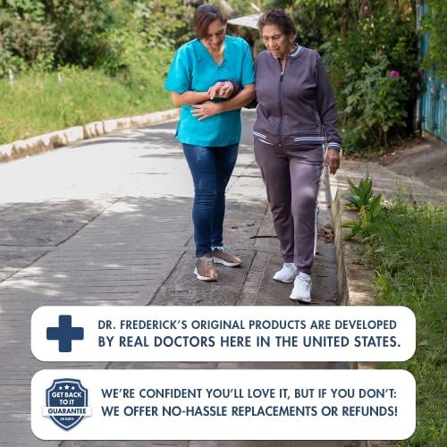 Dr. Frederick's Original Flared Gel Toe Separators - 6 ct - Soft Toe Spacers for Bunions, Overlapping Toes & Pain Relief - Orthotic Corrector for Men & Women - One Size