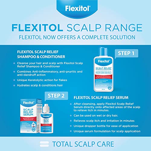 Flexitol Scalp Relief Tar-Free Shampoo & Conditioner for Dry, Itchy Scalp, 7.1 Ounces