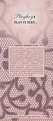 Play It Sexy Eau De Toilette Spray by Playboy, 1.0 Fluid Ounce