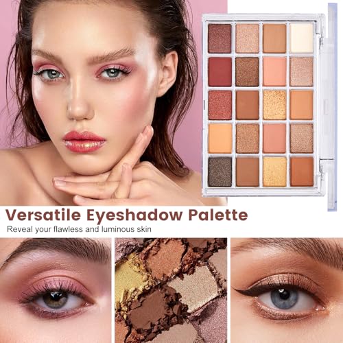 All in One Makeup Kit, Makeup Kit for Women Full Kit, Make Up Gift Set for Women, Makeup Essential Bundle Includes Foundation Eyeshadow Palette Concealer Lipstick Eyeliner Mascara Cosmetic Brush Set